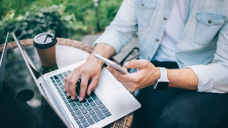 person använder stark autentisering